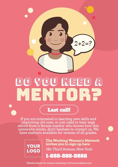 Edit a Mentorship poster