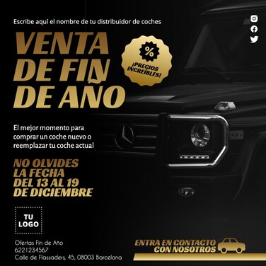 Edita un banner de Fin de Año