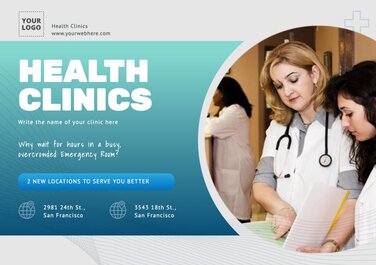 Create Free Clinic Pamphlet Designs Online