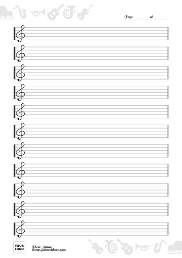Edit a music sheet
