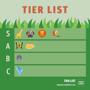 Create a RBLXWild Cases Tier List - TierMaker