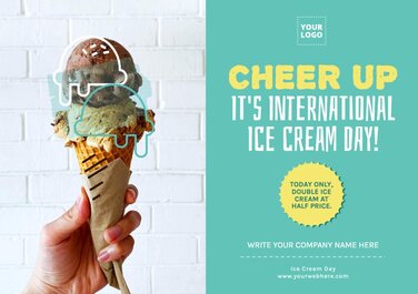 Edit an Ice Cream Day design