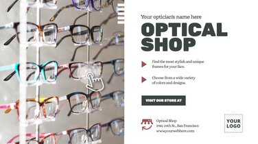 Edit an Optical Store banner