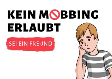 Bearbeite ein Anti-Mobbing Poster