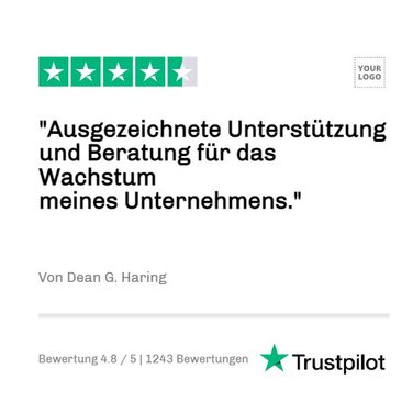 Vorlagen Zum Veröffentlichen Von Kundenfeedback