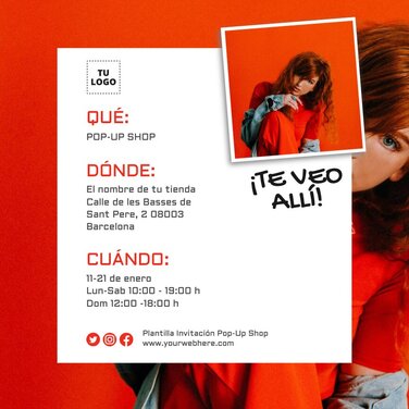 Edita un banner de Pop Up Shop