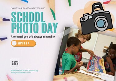 Free School Picture Day Flyer templates