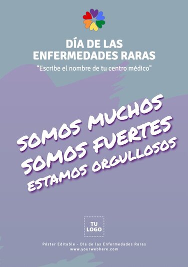 Edita un flyer sobre Enfermedades Raras