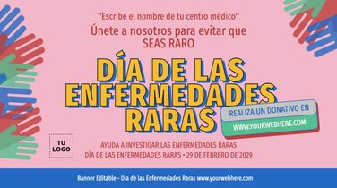 Edita un flyer sobre Enfermedades Raras