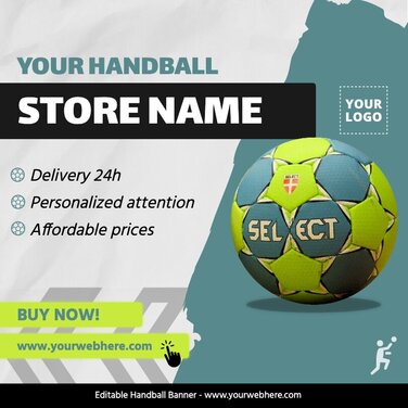 Edit a Handball template