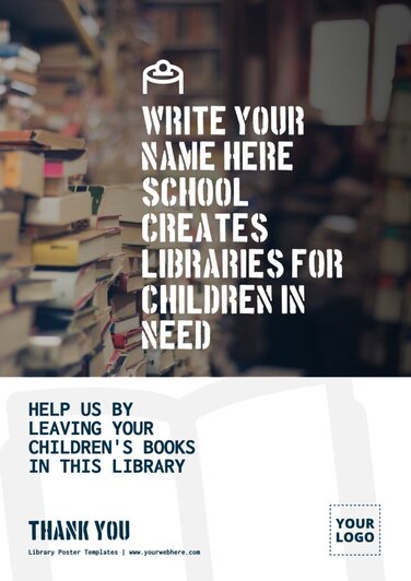 Library Poster Templates to Customize Online