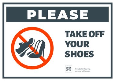 Edit a Shoes Off poster