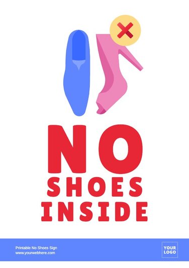 Edit a Shoes Off poster