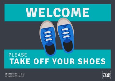 Edit a Shoes Off poster