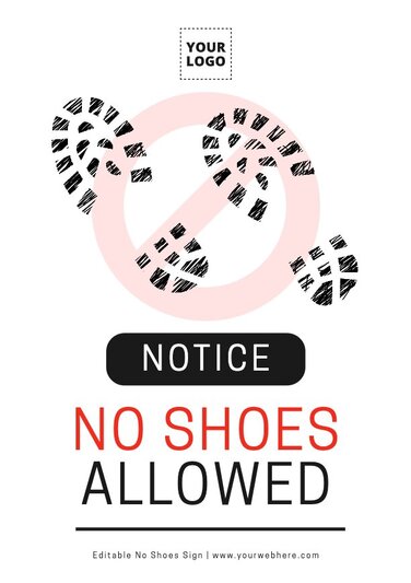 Edit a Shoes Off poster