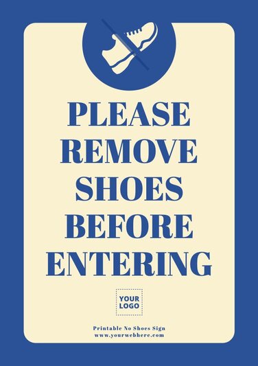 Edit a Shoes Off poster