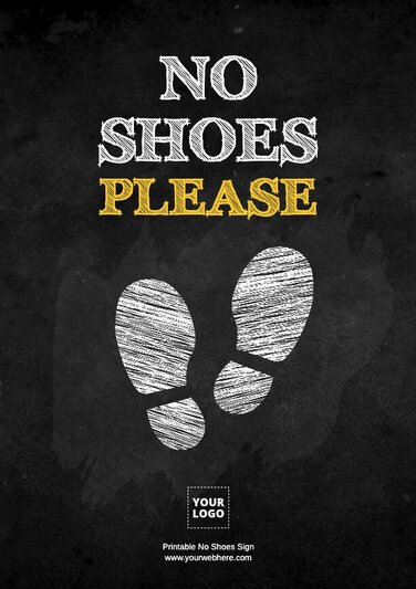 Edit a Shoes Off poster