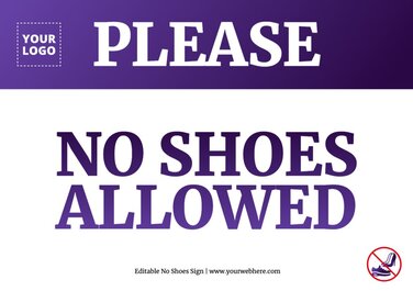 Edit a Shoes Off poster