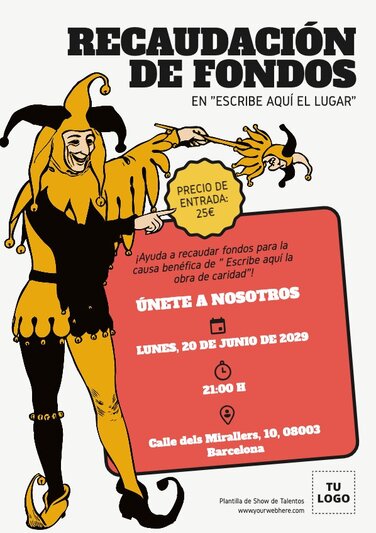 Edita un flyer de Talent Show