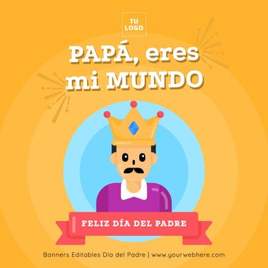 Edita tu promo del Día del Padre