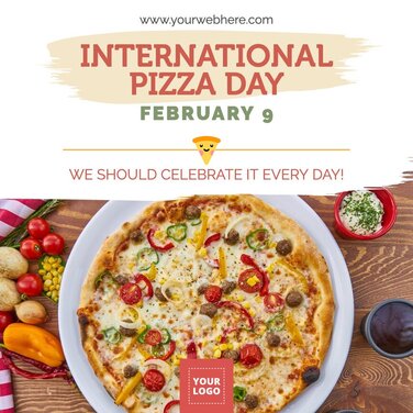 Edit a Pizza Day design
