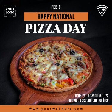 Edit a Pizza Day design