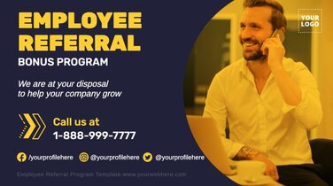 Free Employee Referral Program Flyer Templates