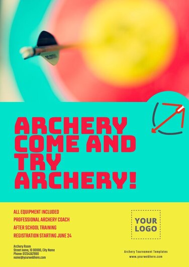 Edit an Archery poster