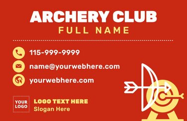 Edit an Archery poster