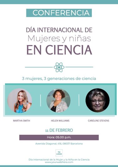 Edita un folleto de Mujeres Científicas