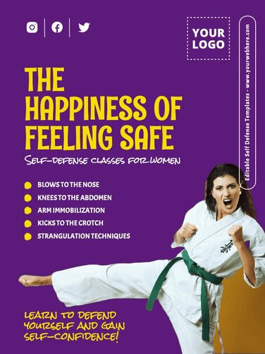 Edit a Self-Defense poster