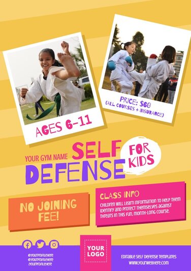 Edit a Self-Defense poster