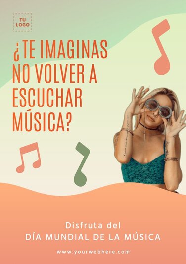 Edita un diseño del Día de la Música