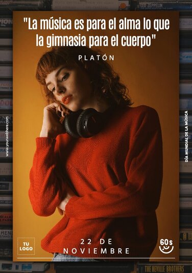 Edita un diseño del Día de la Música