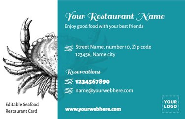 Edit a Seafood Menu