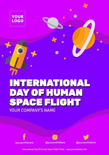 Edit a Space Flight Day banner