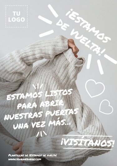 Edita un banner de Estamos de Vuelta
