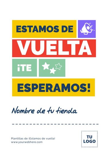 Edita un banner de Estamos de Vuelta