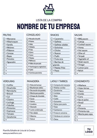 Edita una Lista de la Compra