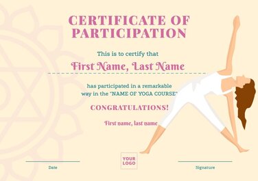 Create my diploma or certificate
