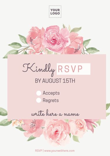 Edit a RSVP template