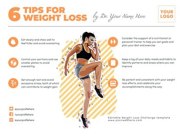 Edit a Weight Loss flyer
