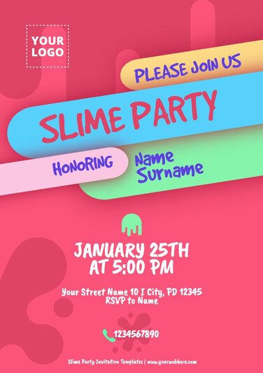 Edit a Slime invitation