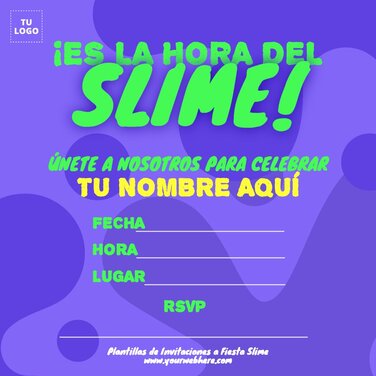 Edita un flyer de Slime