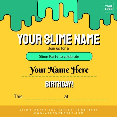 Edit a Slime invitation