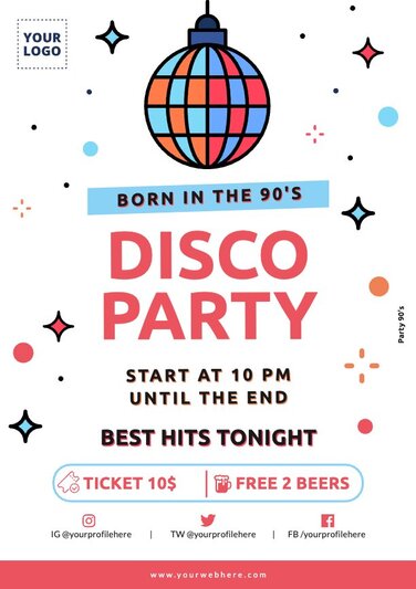 Edit a poster for your event