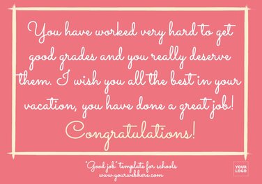 Edit a Good Job card 