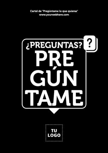 Edita una tarjeta de Pregúntame