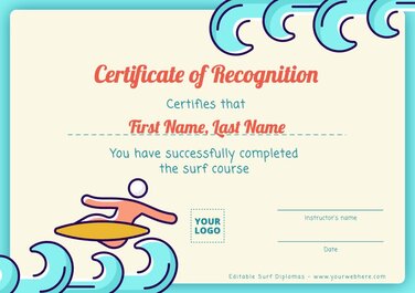 Create my diploma or certificate