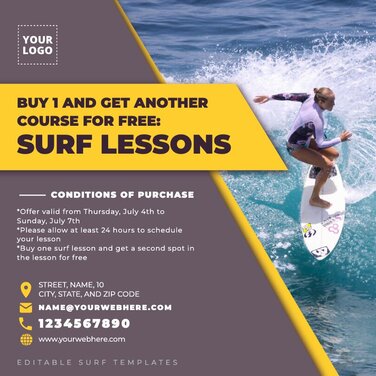 Edit a Surf banner